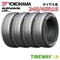 4本 サマータイヤ 245/45R18 100W XL ヨコハマ アドバン デシベル V553 YOKOHAMA ADVAN dB | タイヤウェイ