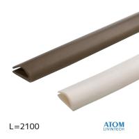 戸当りパッキン 2100mm 両面テープ付き 防虫 衝撃吸収 ドア すきま 扉 ぶつかり音 防止 アトム Atom Pakkin Tk金物ショップタケダ 通販 Yahoo ショッピング