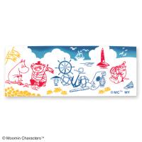 ムーミン注染手ぬぐい ムーミン＆マリン MOOMIN 手拭い 手拭い 和柄 コットン 日本製 ギフト 内祝 粗品 贈り物 お祝い 母の日 プレゼント | TL-STARしのびや