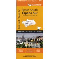 ミシュラン・スペインエリアマップ　スペイン・アンダルシア Michelin Andalucia | T-MAPS