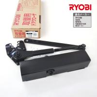 取替用ドアクローザー リョービ S-202P DB ブラック色 黒色 RYOBI MIWA NHN NEW STAR などの交換用 パラレル型 ストップ付き 左右兼用  [全国一律送料￥550] | TMKオンラインショップ