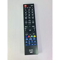 エルパ テレビリモコン TOSIBA REGZA 東芝 レグザ専用 RC-TV009TO 黒 | TM Shop