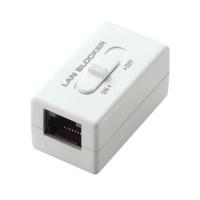 エレコム データロック中継コネクタ 10/100BASE-TX対応 ギガビット非対応 LD-DATABLOCK01 ホワイト | TM Shop
