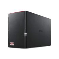 BUFFALO NAS スマホ/タブレット/PC対応 ネットワークHDD 8TB BLACK LS520D0802G 【同時アクセスでも快適な高速モデ | TM Shop