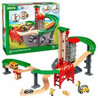 BRIO ( ブリオ ) WORLD ウェアハウスレールセット 対象年齢 3歳~ ( 電車 おもちゃ 木製 レール ) 33887 | TM Shop