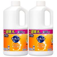 【まとめ買い】キュキュット 除菌 食器用洗剤 オレンジ 詰め替え用 スーパージャンボサイズ 1380ml ×2個 | TM Shop