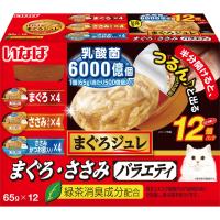 チャオ (CIAO) いなば まぐろジュレ 乳酸菌入り まぐろ・ささみバラエティ 65g×12個 | tocos shop