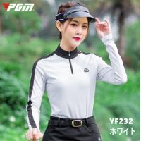 PGM 春夏用 ゴルフウェア レディース スポーツウェア 長袖T