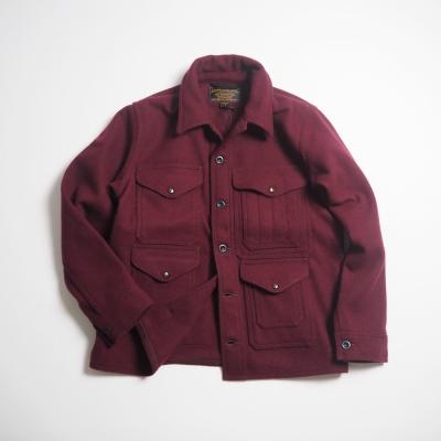 希少】FILSON マッキーノ クルーザー ジャケット シングル 38 赤/黒