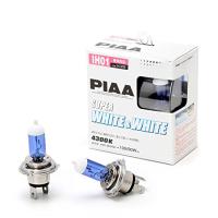 PIAA ヘッドライト用 ハロゲンバルブ IH01 4300K スーパーホワイト&amp;ホワイト 車検対応 2個入 12Ｖ/60W/55W(100W/90W | Today sun