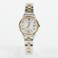 SEIKO LUKIA SSVV082 ルキア レディース 電波時計 ソーラー シルバー ピンクゴールド 腕時計 爆買 | 時計倉庫TOKIA