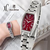 シチズン 腕時計 CITIZEN xC クロスシー basic collection ソーラー xC シルバー レッド メタル 光発電エコ・ドライブ EW5541-50W 国内正規品 腕時計 | 腕時計 メンズ アクセの加藤時計店