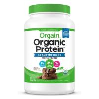 オーガニック プロテインパウダー チョコレートファッジ 1200g 1502206 送料無料 ORGAIN スーパーフード入り オーガイン 筋トレ プロテイン 有機 濃厚 | トキメキ屋