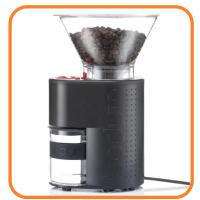 BODUM ボダム ビストロ コーヒーグラインダー ホワイト ブラック 19924 コストコ コニカルグラインダー 電動 コーヒーミル 豆 粉 粉砕 | トキメキ屋