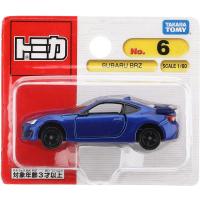 廃盤トミカ No.6 SUBARU BRZ (ブリスターパック)　　　 | おもちゃのトキワ屋