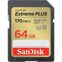 SanDisk(サンディスク) SDSDXWH-064G-JNJIP エクストリーム プラス SDXC UHS-Iカード 64GB | 特価COM