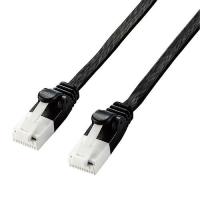 エレコム(ELECOM) LD-GFAT/BK70(ブラック) Cat6A LANケーブル 7m | 特価COM