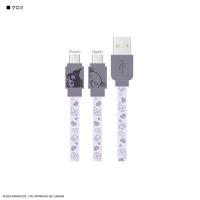 グルマンディーズ(gourmandis) SANG-304KU(クロミ) 同期&amp;充電ケーブル サンリオキャラクターズ USB Type-C 対応 | 特価COM