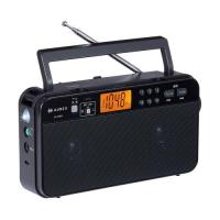 Aurex(オーレックス) AX-SHR70K ブラック LEDライト付きホームラジオ ワイドFM対応 ・AM・FM 声くっきり機能搭載 おやすみタイマー付 | 特価COM