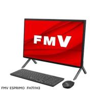 富士通(FUJITSU) FMVF77H3B ESPRIMO FH 23.8型 Core i7/16GB/512GB/Office+365 ブラック | 特価COM