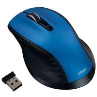 ナカバヤシ MUS-RKF147BL(ブルー) USB BlueLEDマウス 無線静音 5ボタン Lサイズ | 特価COM
