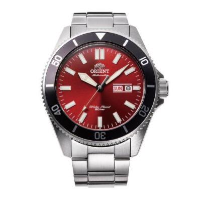 薄型手巻き腕時計（ORIENT）（文字盤カラー：レッド系）のおすすめ人気