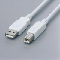 エレコム(ELECOM) USB2-FS05 USB2.0ケーブル フェライトコア内蔵 A-B 0.5m | 特価COM