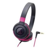 オーディオテクニカ(audio-technica) ATH-S100 BPK(ブラックピンク) ポータブルヘッドホン | 特価COM