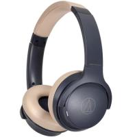 オーディオテクニカ(audio-technica) ATH-S220BT NBG(ネイビーベージュ) ワイヤレスヘッドホン | 特価COM