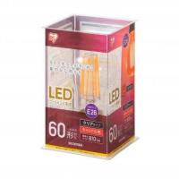 アイリスオーヤマ(Iris Ohyama) LDA7C-G-FC LED電球 フィラメント キャンドル色 E26 60W形 810lm 密閉器具対応 | 特価COM