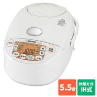 【長期保証付】象印(ZOJIRUSHI) NW-VE10-WA(ホワイト) 極め炊き IH炊飯ジャー 5.5合 | 特価COM