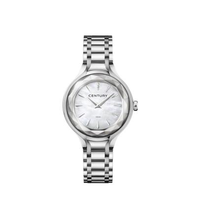 CENTURY クォーツ腕時計 シルバー 2025年最新】CENTURY ベルトカラー：シルバー 腕時計(クォーツ