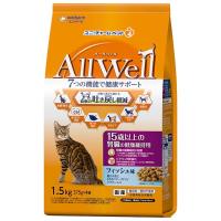 AllWell 15歳以上の腎臓の健康維持用 フィッシュ味挽き小魚とささみフリーズドライパウダー入り 1.5kg(375g×4袋) | トキワカメラYahoo!店