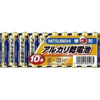 三菱単3アルカリ乾電池10本パックLR6N/10S | トキワカメラYahoo!店