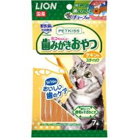 PETKISS 猫ちゃんの歯みがきおやつ チキン味 スティック 7本 | トキワカメラYahoo!店