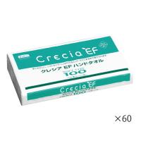 クレシア　クレシアEFハンドタオルソフト 2枚重ね 218×230mm 100組×60袋入　37018　4901750370183 | トキワカメラYahoo!店
