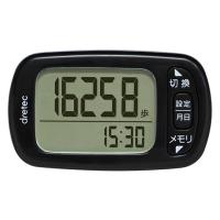 ドリテック  歩行計  デイリーパートナー ブラック  H-235BK　4536117027761 | トキワカメラYahoo!店