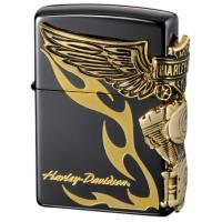 即納　ZIPPO ジッポー ライター 200 ハーレーダビッドソン 日本限定 ブラック HDP-24 / ZIPPO HARLEY-DAVIDSON HDP-24 | TOKYO-BRAND