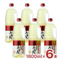 味醂 本みりん 創 SOU 割烹本みりん 1800ml 6本 大容量 キッコーマン食品 マンジョウ 送料無料 | 東京酒粋(トウキョウシュスイ)