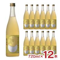 梅酒 本坊酒造 上等梅酒 ゆず 720ml 12本 梅酒 フルーティ 爽やか リキュール ギフト 送料無料 | 東京酒粋(トウキョウシュスイ)