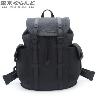 「極美品 LV ルイヴィトン クリストファーPM トリヨン 　バックパック」 LOUIS VUITTON（ルイ・ヴィトン） クリストファー PM M20899 ブラック
