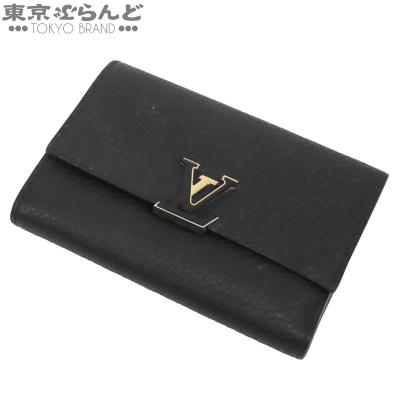 ルイヴィトン トリヨン 黒 ノワール カプシーヌ コンパクト M62157 LOUIS VUITTON（ルイ・ヴィトン） ポルトフォイユ・カプシーヌ