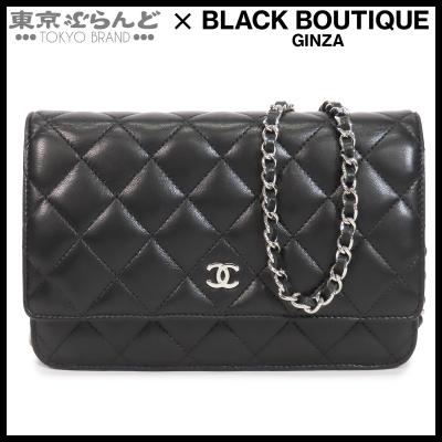 CHANEL（シャネル） チェーンウォレット A33814 ブラック 黒 シルバー