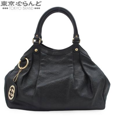 GUCCI（グッチ） スーキー 211944 ブラック シマレザー グッチシマ