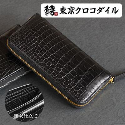 東京クロコダイル 財布 革小物 - ラウンドファスナー長財布&折 東京クロコダイル 財布 革小物 - ラウンドファスナー長財布&折