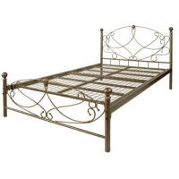 おしゃれセミダブルベッド　姫系ベッド　プリンセスベッド　アイアンベッド　かわいい　女の子　アンティーク　SDベッドフレーム　ゴールド色　送料無料 | 東京ファニチャー