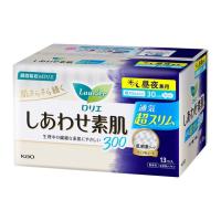 花王 ロリエ しあわせ素肌 通気超スリム 昼夜兼用30cm 羽つき 13個 | 東京生活館 クイズゲート浦和店