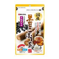 あじかん 国産黒豆ごぼう茶18包  ごぼう茶 国産 黒豆 健康 植物茶 食物繊維 ポリフェノール | 東京生活館 クイズゲート浦和店