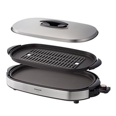 ナショナルホットプレート 蓋付き シルバー Panasonic ホットプレート（色：シルバー系）｜キッチン家電