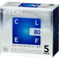 TDK MD CLEF 80分5枚パック MD-CL80X5N | 通販ショップ トマト ヤフー店